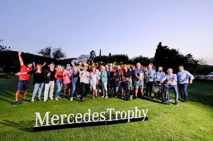 Record participation in the II Tournament Terrenauto of the Mercedes Trophy Circuit in Golf Ibiza